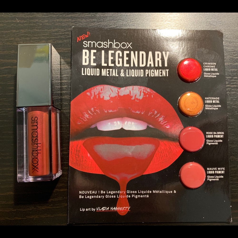 Smashbox Metallic Matte Lipstick & Sampler Set